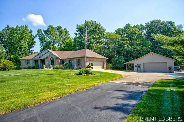 10.2 Acres of Land with Home for Sale in Allendale, Michigan