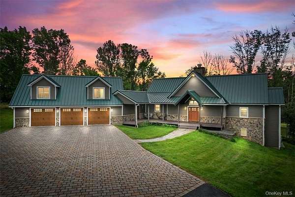 56 Acres of Land with Home for Sale in Beach Lake, Pennsylvania