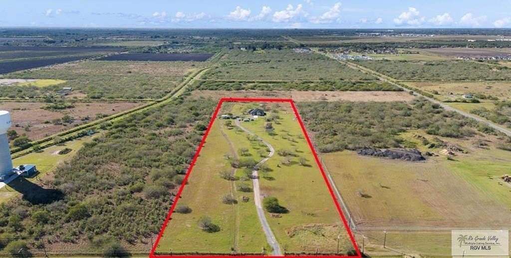 10.2 Acres of Land with Home for Sale in Brownsville, Texas