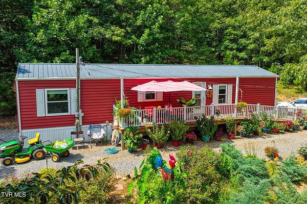 10.2 Acres of Land with Home for Sale in Bulls Gap, Tennessee