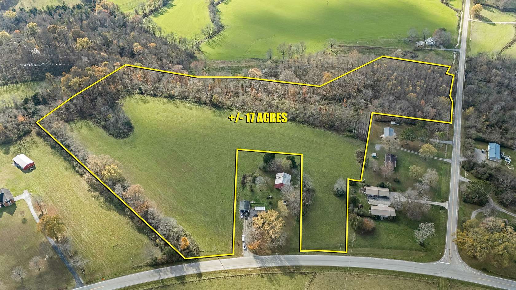17.1 Acres of Land for Sale in Woodbury, Tennessee