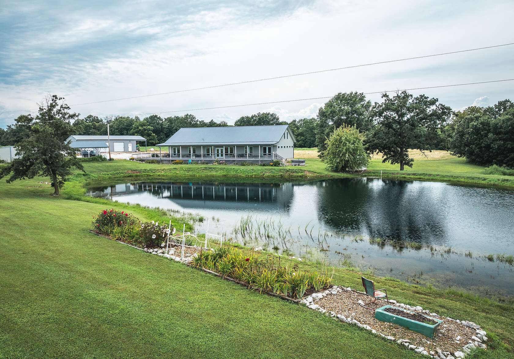 47 Acres of Land with Home for Sale in Canton, Missouri