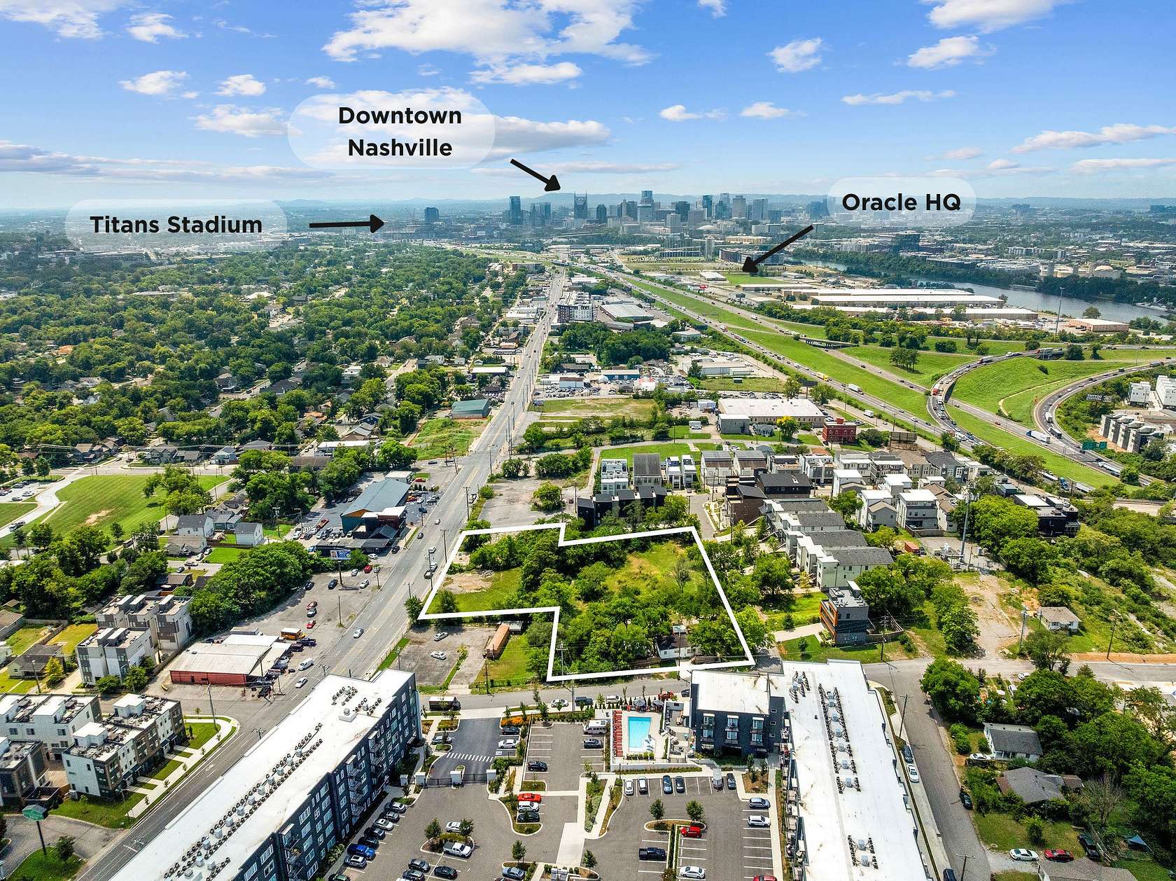 2 Acres of Mixed-Use Land for Sale in Nashville, Tennessee