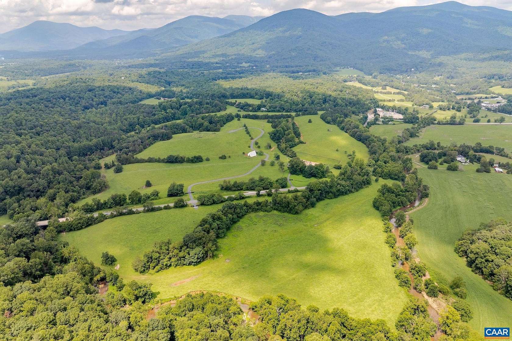 121 Acres of Agricultural Land with Home for Sale in Faber, Virginia