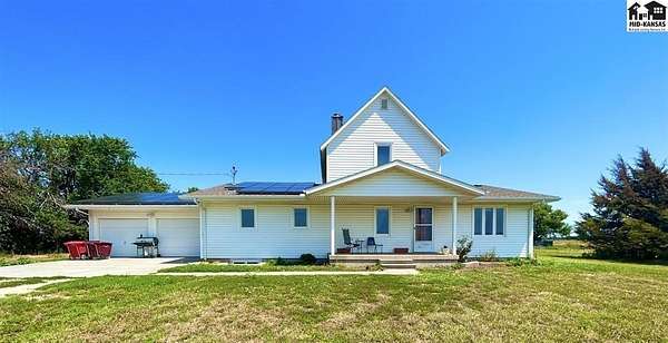 3 Acres of Residential Land with Home for Sale in Galva, Kansas