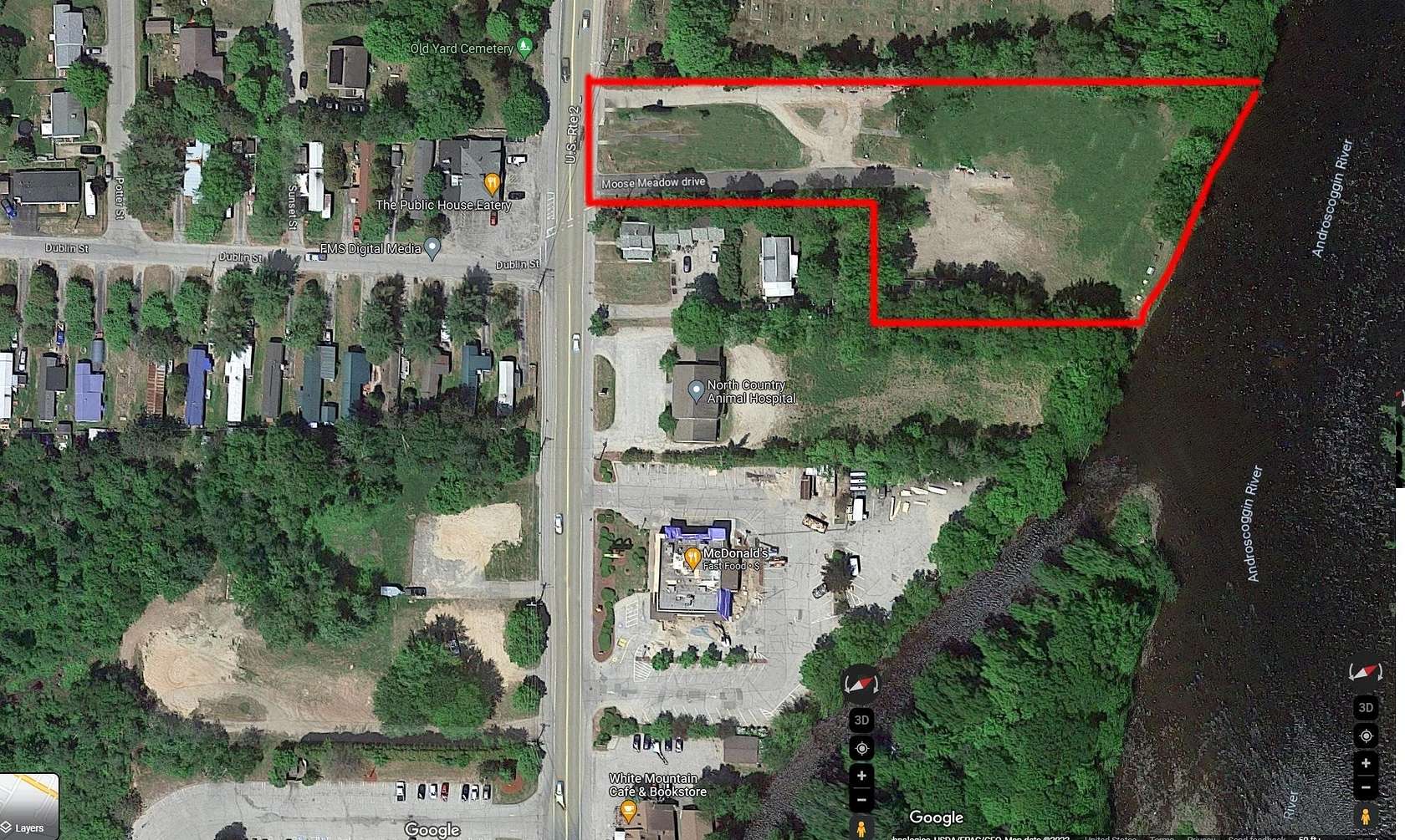 2.4 Acres of Mixed-Use Land for Sale in Gorham, New Hampshire