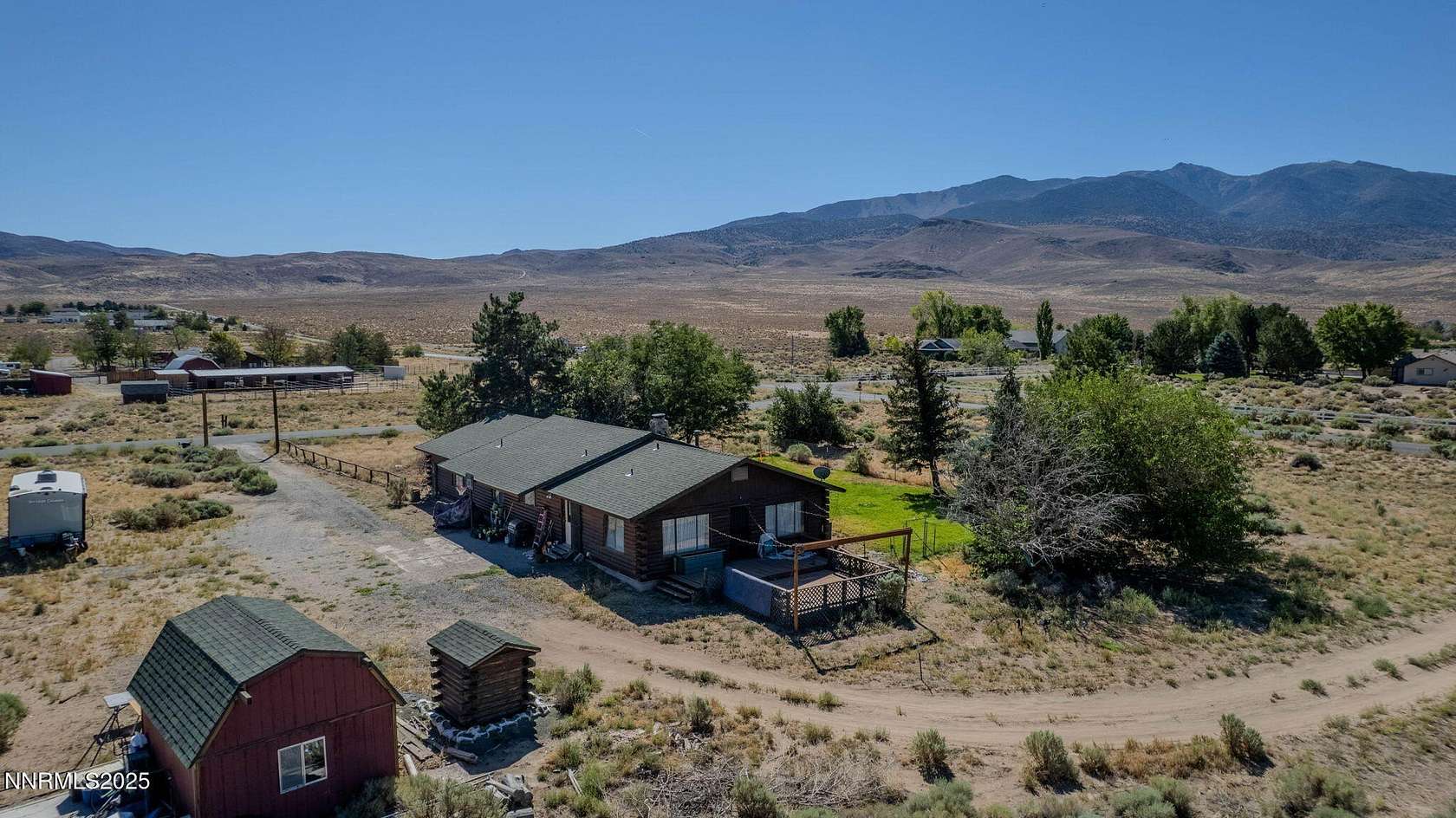 5 Acres of Residential Land with Home for Sale in Dayton, Nevada