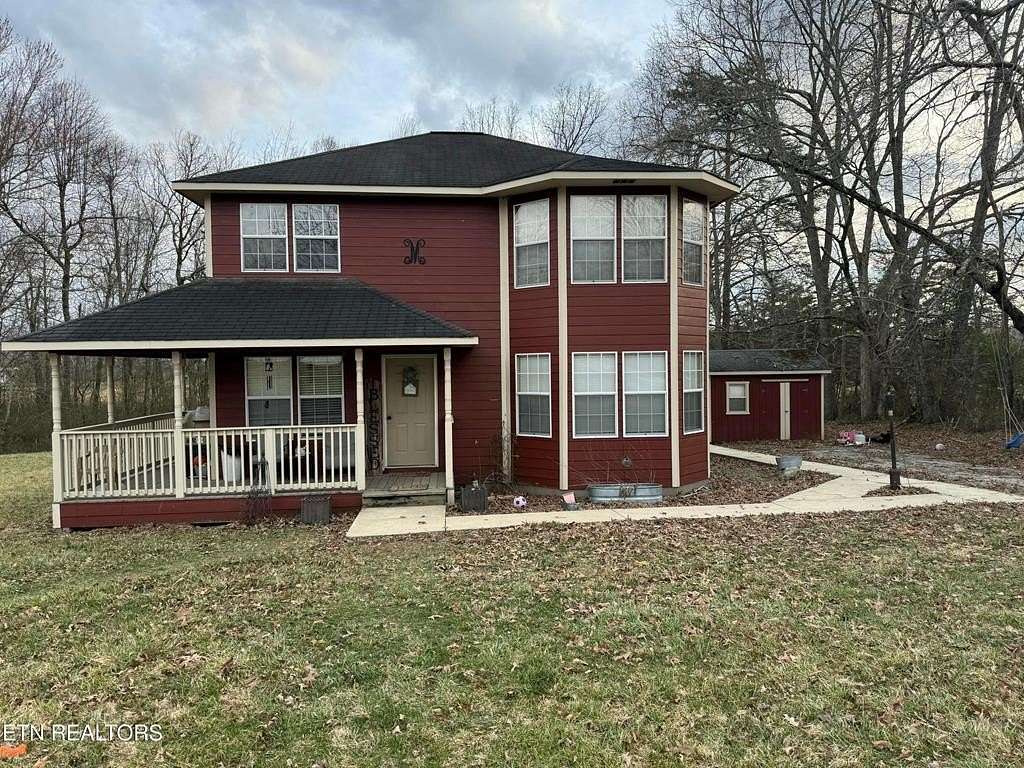 2 Acres of Residential Land with Home for Sale in Clarkrange, Tennessee