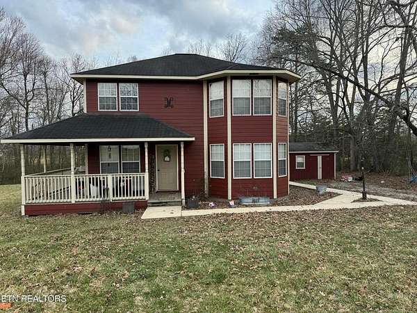 2 Acres of Residential Land with Home for Sale in Clarkrange, Tennessee