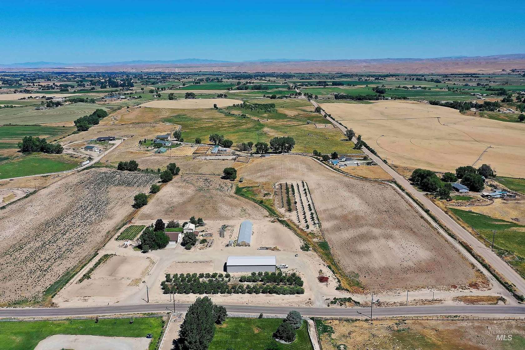 37.4 Acres of Agricultural Land with Home for Sale in New Plymouth, Idaho