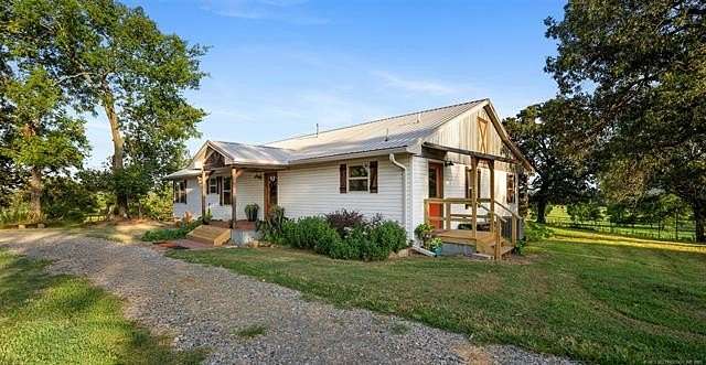 101 Acres of Agricultural Land with Home for Sale in Adair, Oklahoma