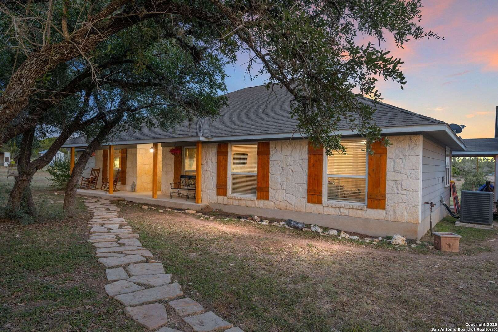 6.28 Acres of Land with Home for Sale in Pipe Creek, Texas