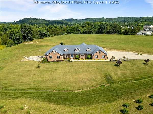6.28 Acres of Residential Land with Home for Sale in Evans, West Virginia