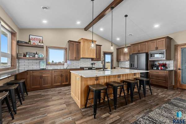 7 Acres of Residential Land with Home for Sale in Brandon, South Dakota