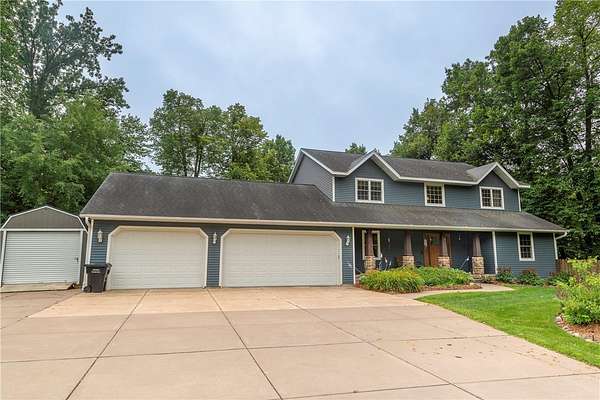 5.62 Acres of Residential Land with Home for Sale in Menomonie, Wisconsin