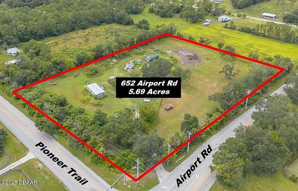 5.6 Acres of Land for Sale in New Smyrna Beach, Florida