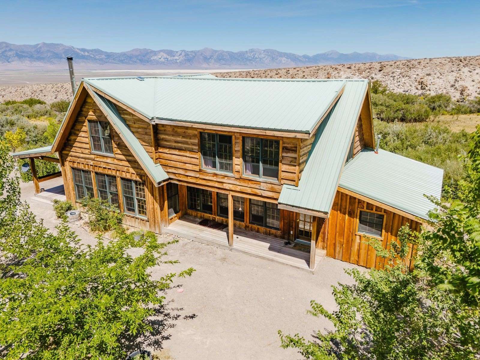 37.4 Acres of Recreational Land with Home for Sale in Round Mountain, Nevada