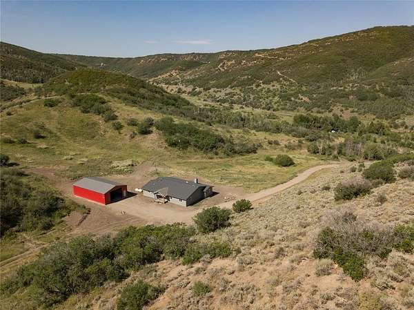 20.8 Acres of Recreational Land with Home for Sale in Oak Creek, Colorado