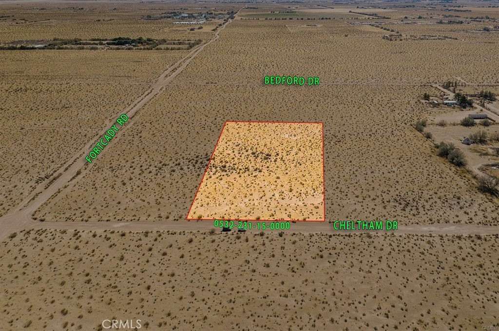 4.79 Acres of Land for Sale in Newberry Springs, California