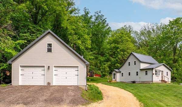 3 Acres of Residential Land with Home for Sale in Nelson, Wisconsin