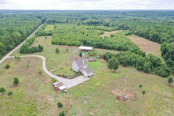 36.5 Acres of Land with Home for Sale in Chappells, South Carolina