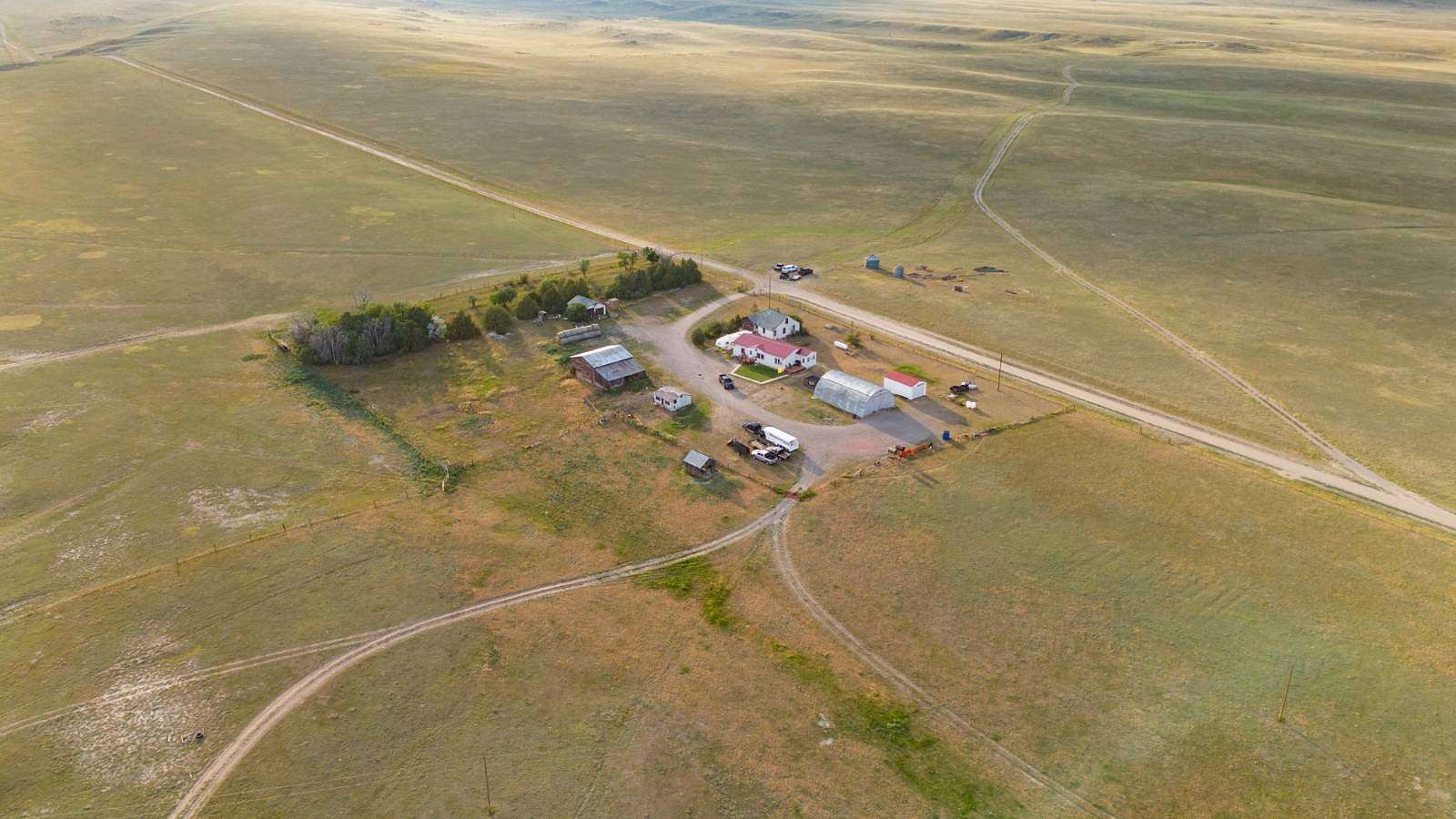 2,744 Acres of Agricultural Land with Home for Sale in Cheyenne, Wyoming