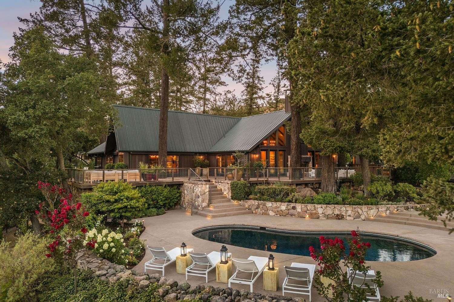 4 Acres of Residential Land with Home for Sale in St. Helena, California