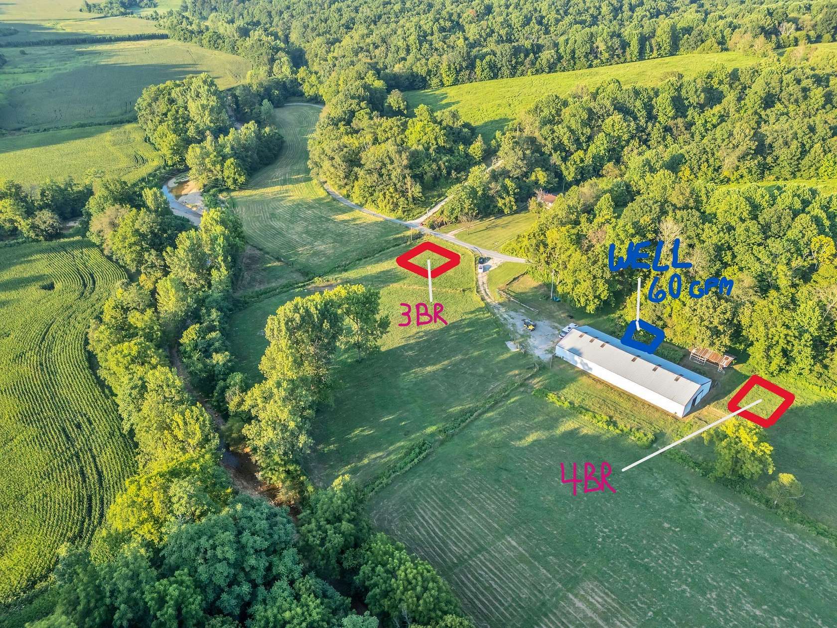 31.3 Acres of Agricultural & Residential Land for Sale in Westmoreland, Tennessee