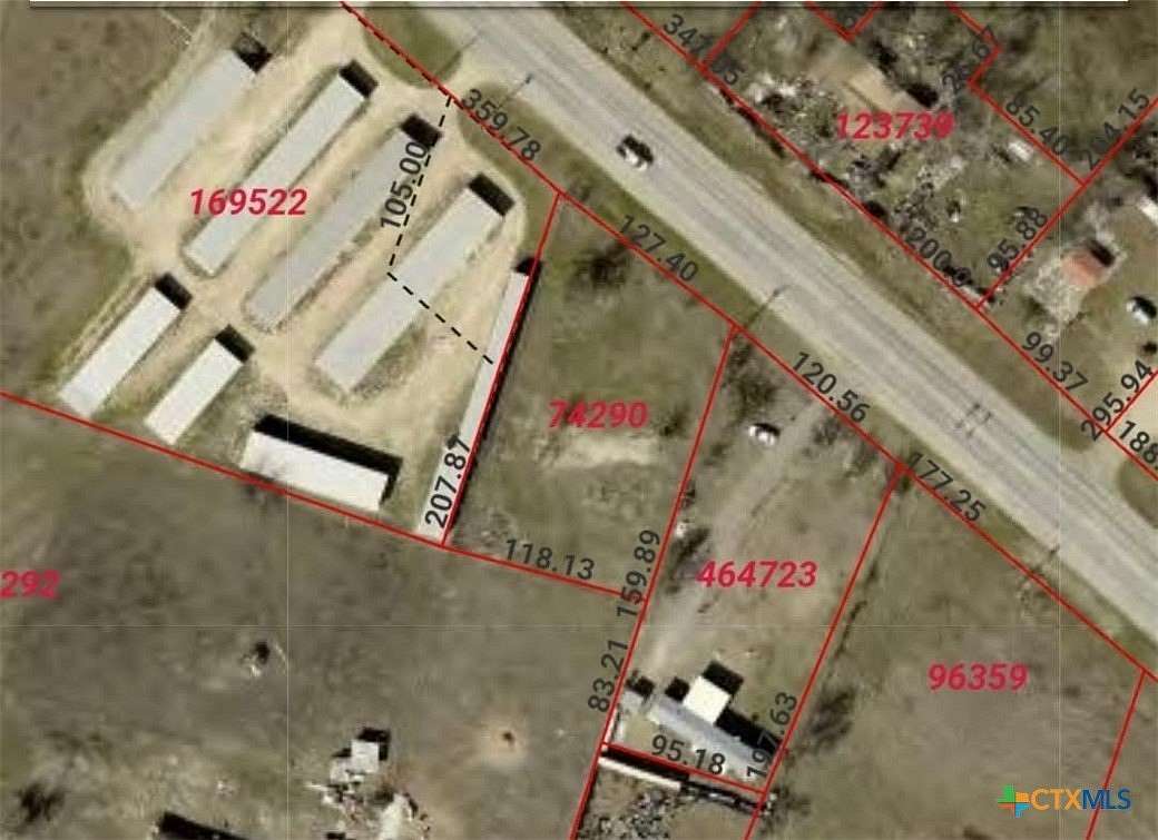 0.5 Acres of Commercial Land for Sale in Rogers, Texas