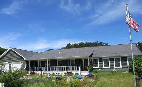 10 Acres of Residential Land with Home for Sale in Traverse City, Michigan