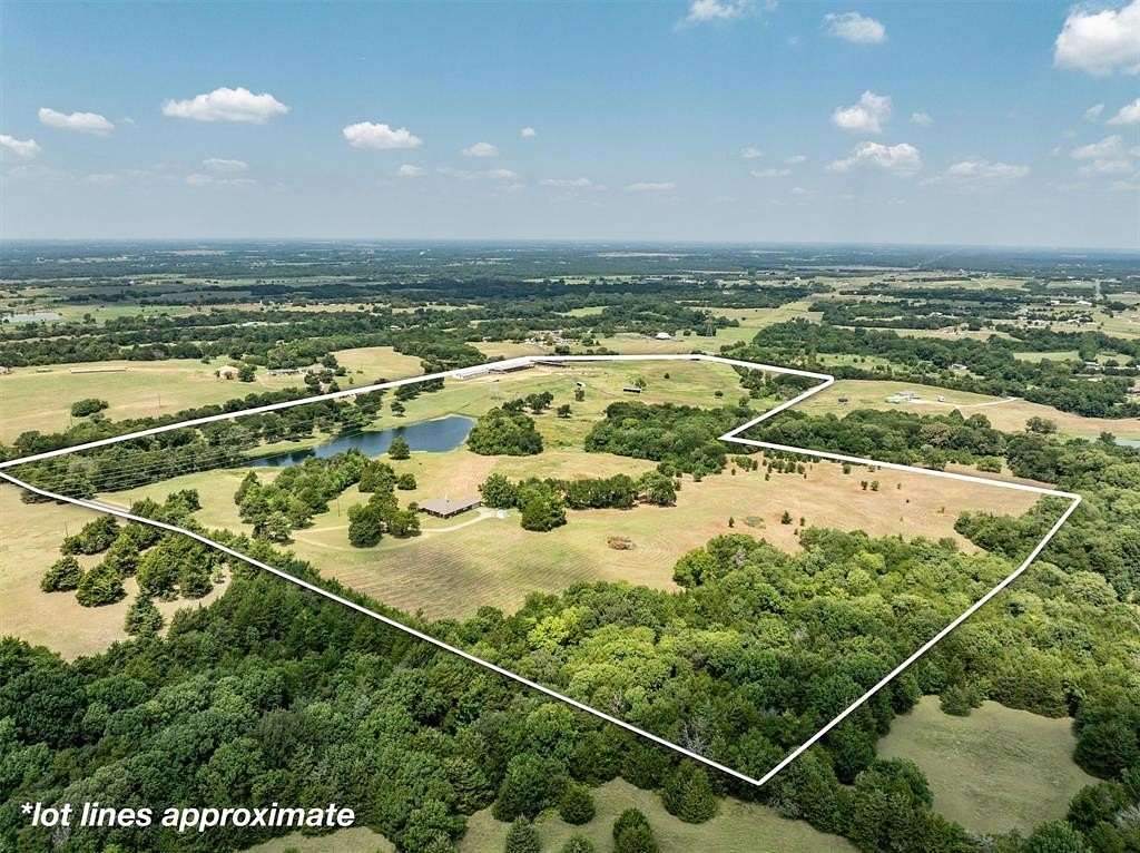 60 Acres of Land with Home for Sale in Farmersville, Texas