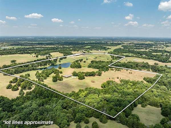 60 Acres of Land with Home for Sale in Farmersville, Texas