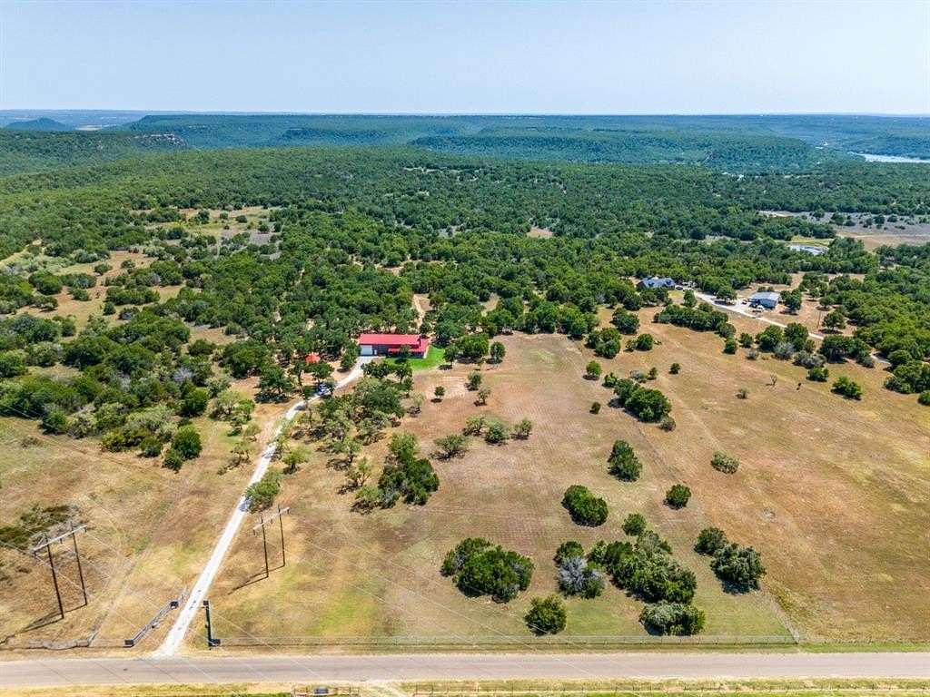 12.1 Acres of Land with Home for Sale in Palo Pinto, Texas