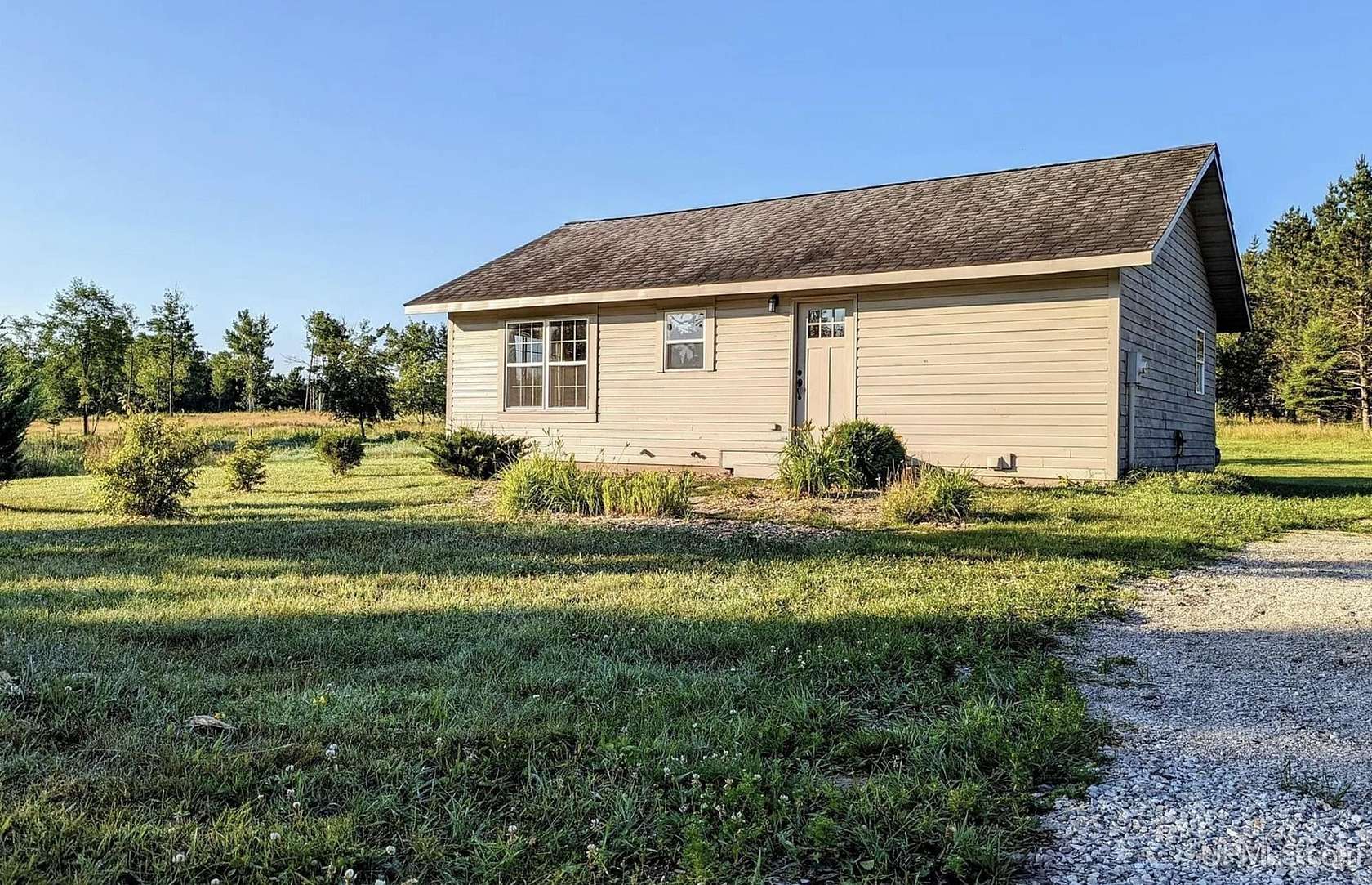 17 Acres of Land with Home for Sale in Gould City, Michigan