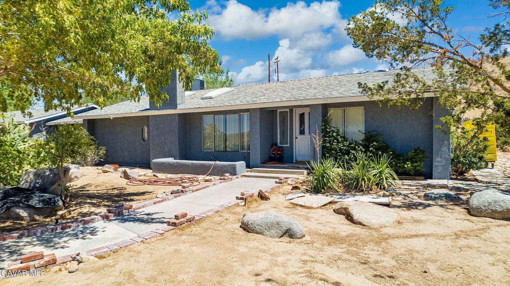 5 Acres of Residential Land with Home for Sale in California City, California