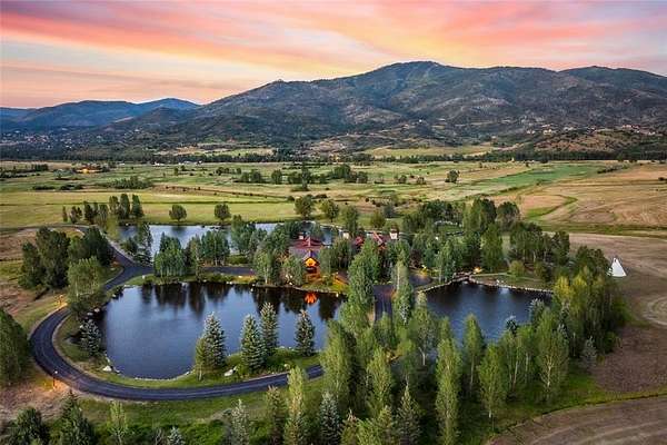 35.5 Acres of Recreational Land with Home for Sale in Steamboat Springs, Colorado
