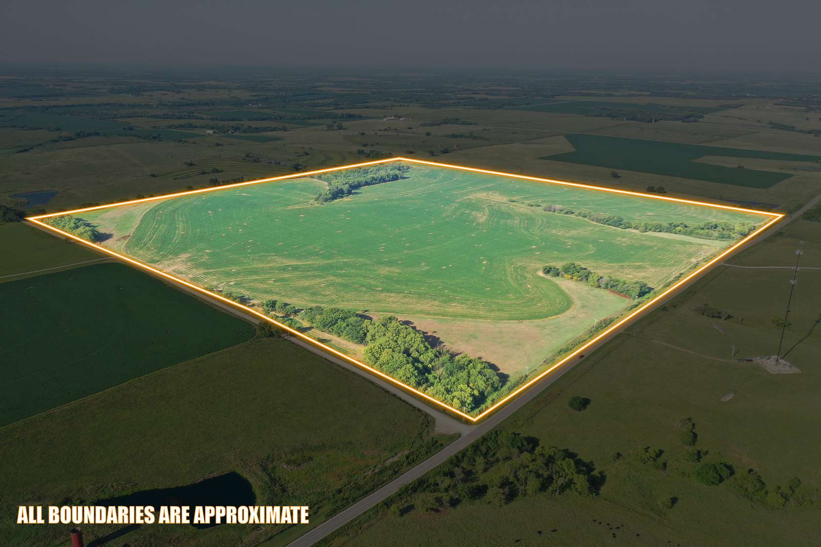 155 Acres of Land for Sale in Overbrook, Kansas