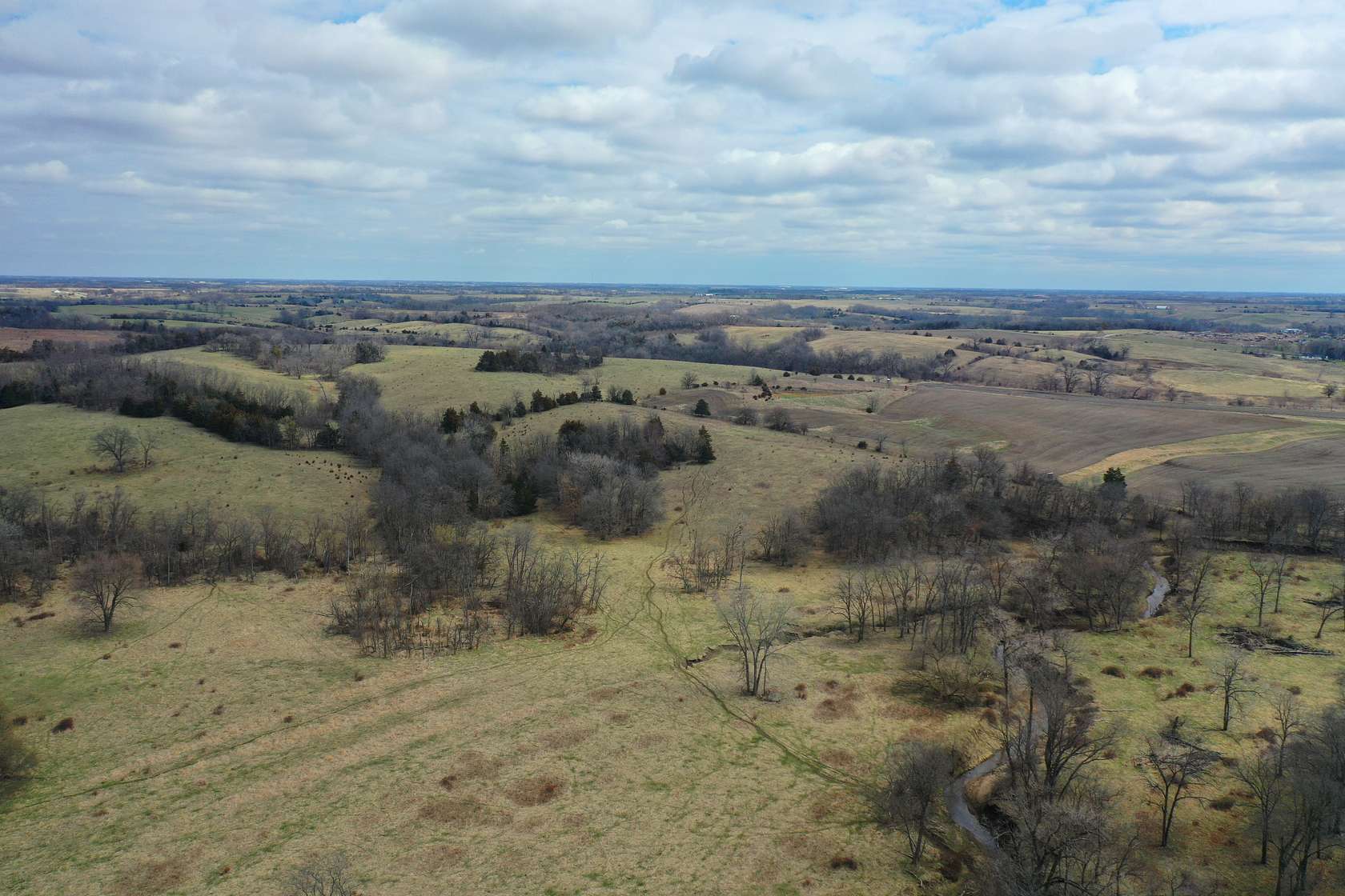 361 Acres of Recreational Land & Farm for Sale in Lancaster, Missouri
