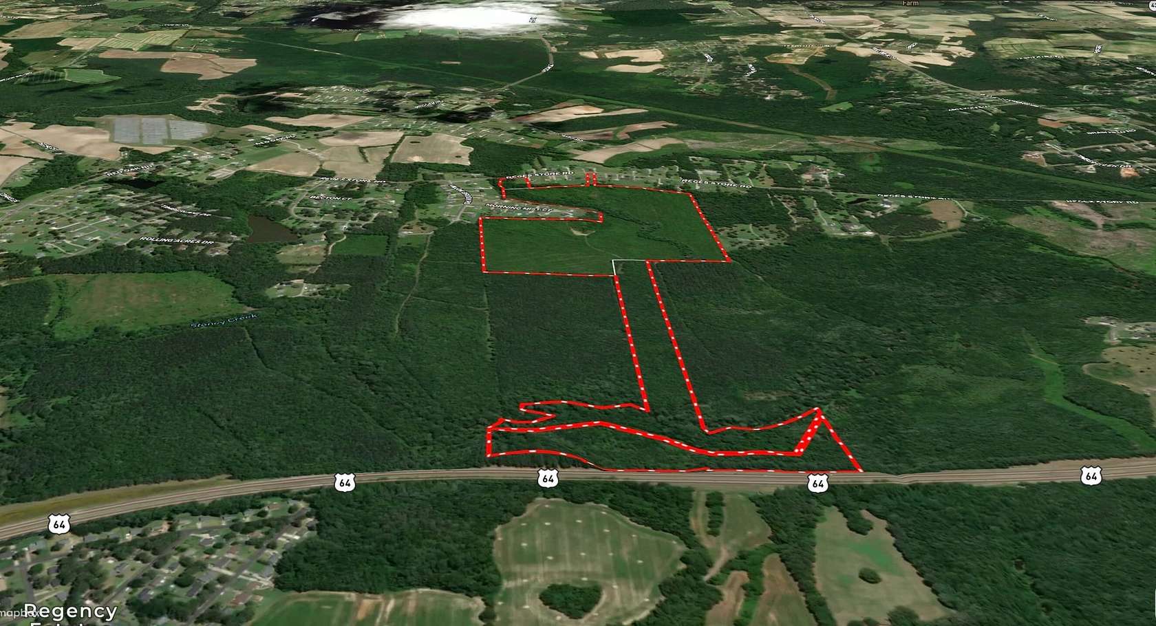 104 Acres of Recreational Land & Farm for Sale in Nashville, North Carolina