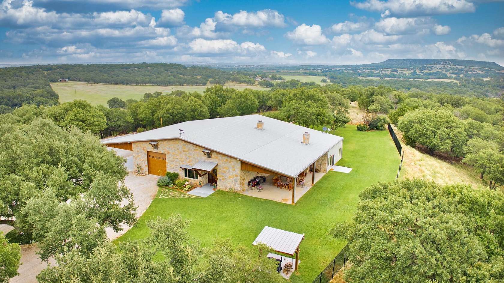 368 Acres of Recreational Land & Farm for Sale in Blanket, Texas