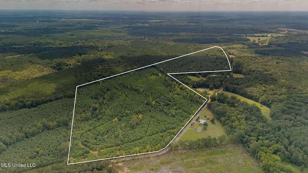 96 Acres of Recreational Land for Sale in Quitman, Mississippi