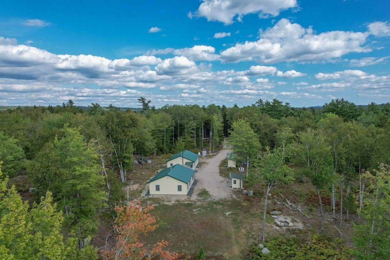 13 Acres of Recreational Land with Home for Sale in Eastbrook, Maine
