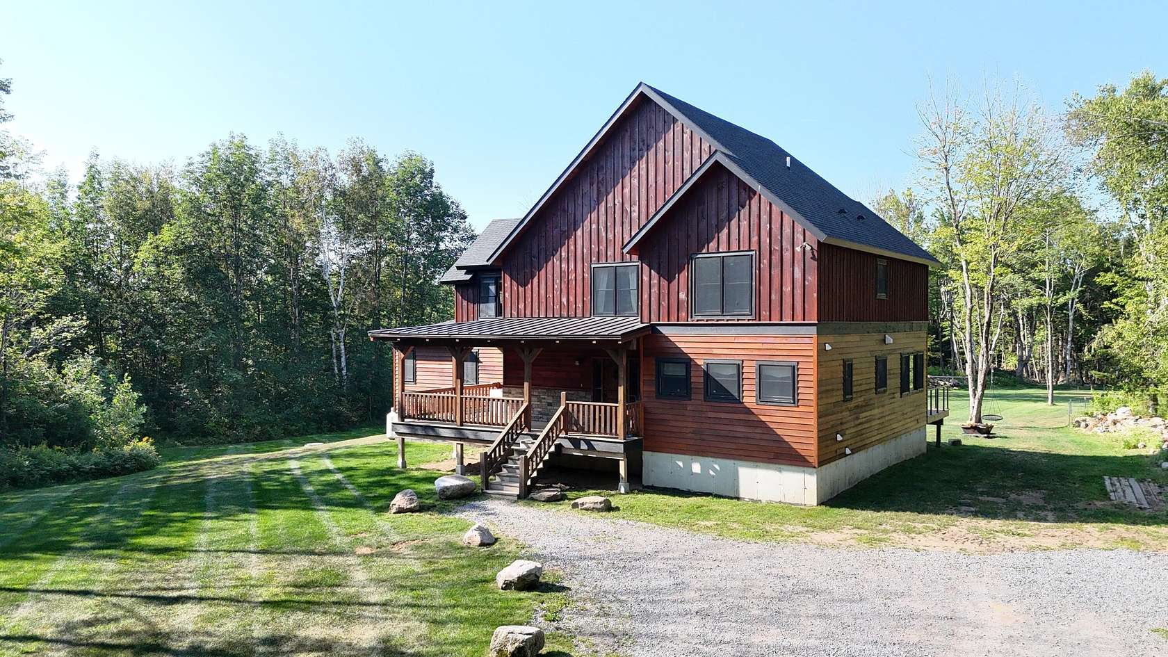 25.5 Acres of Land with Home for Sale in Morrisonville, New York