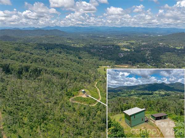 15.2 Acres of Land with Home for Sale in Weaverville, North Carolina