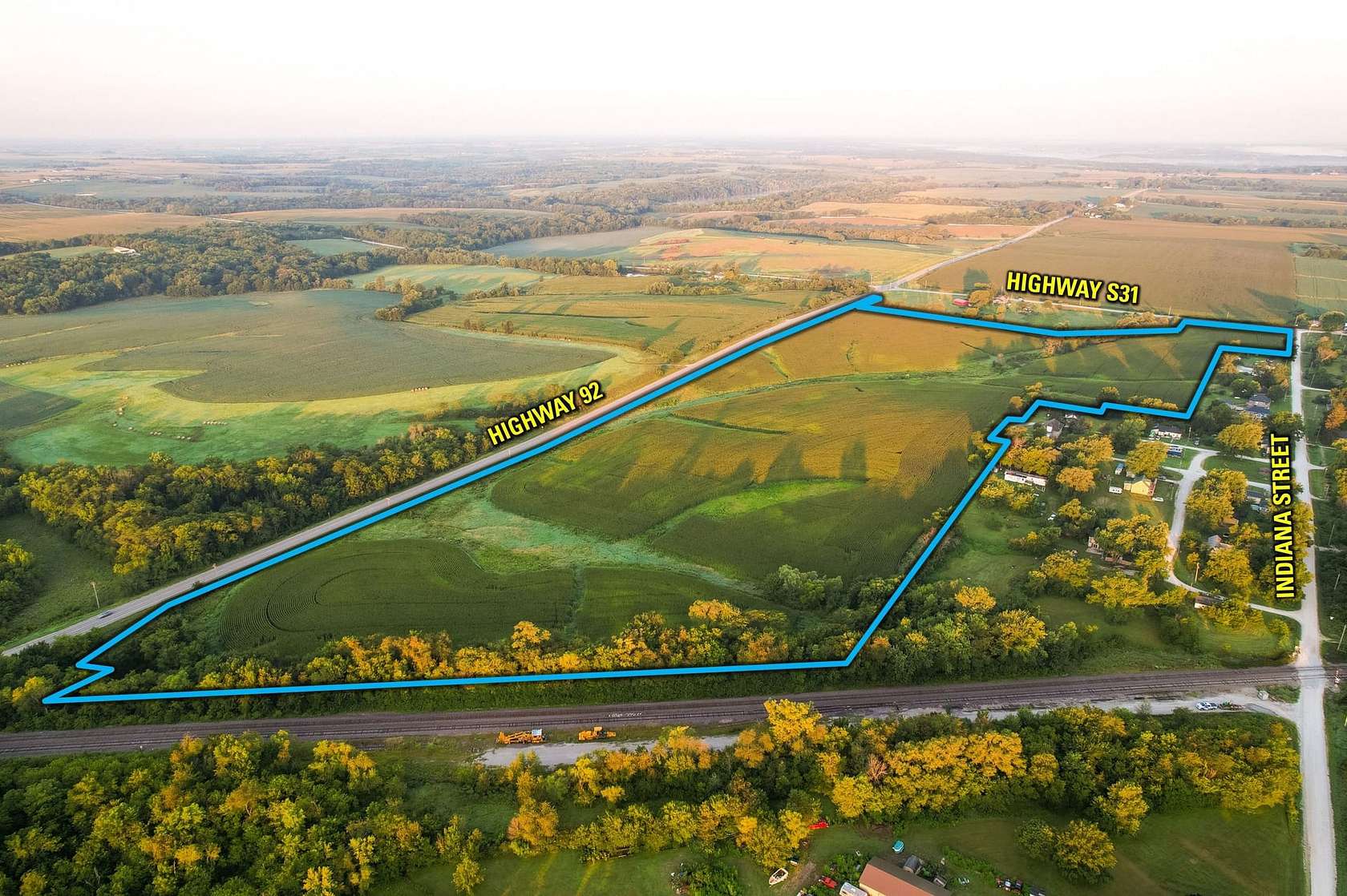 51.8 Acres of Land for Sale in Pleasantville, Iowa