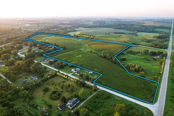 51.8 Acres of Recreational Land & Farm for Sale in Pleasantville, Iowa
