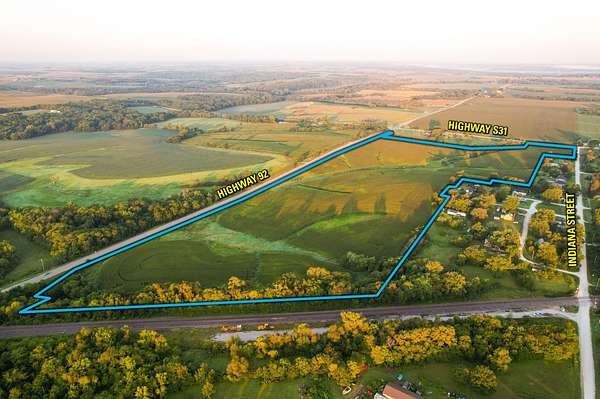 51.8 Acres of Recreational Land & Farm for Sale in Pleasantville, Iowa