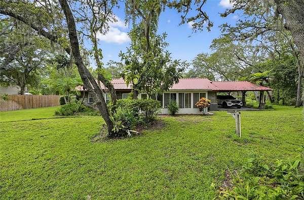 5 Acres of Land with Home for Sale in Riverview, Florida
