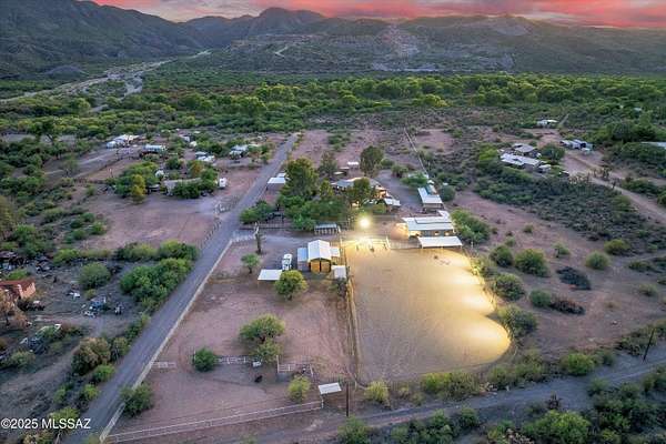 5.74 Acres of Land with Home for Sale in Winkelman, Arizona