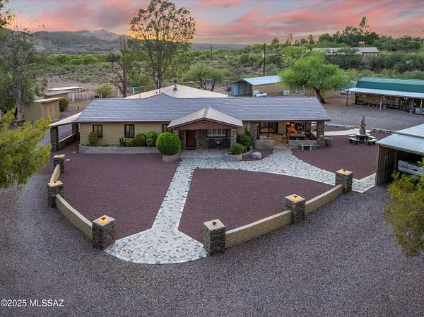 5.74 Acres of Land with Home for Sale in Winkelman, Arizona